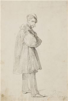 Lot consisting of five drawings of different techniques and sizes - Lorenzo Toncini