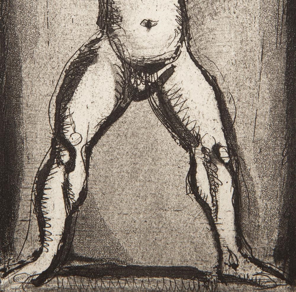 Georges Rouault | GEORGES ROUAULT, ACROBATE II, ETCHING (1919) | MutualArt