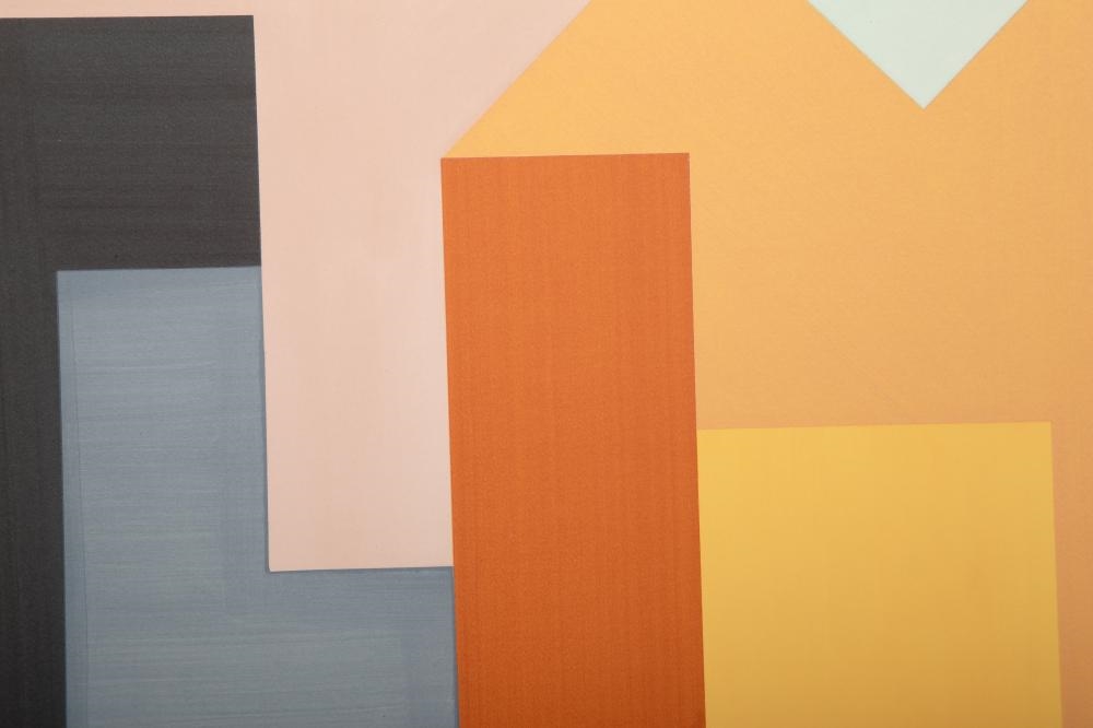 Artwork by Stuart Shedletsky, STUART SHEDLETSKY, COMPOSITION, SCREENPRINT ON ARCHES, Made of SCREENPRINT ON ARCHES