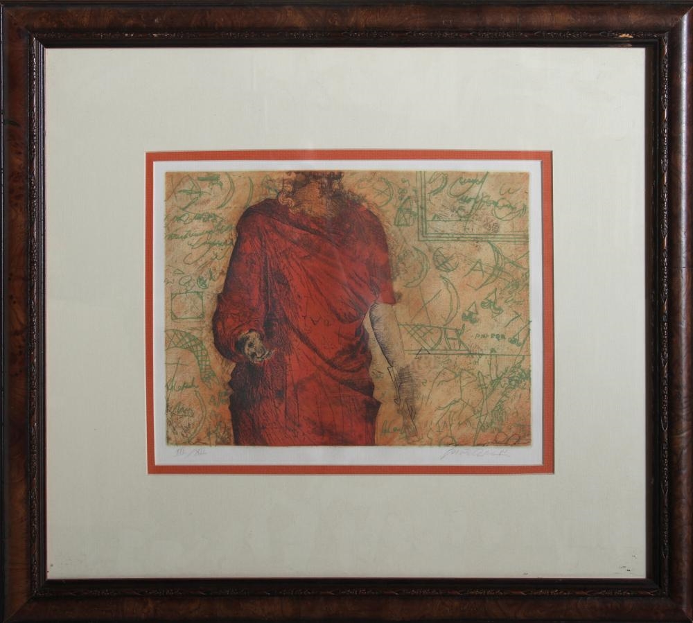 Saint Clair Cemin | WOMAN IN RED (1980) | MutualArt