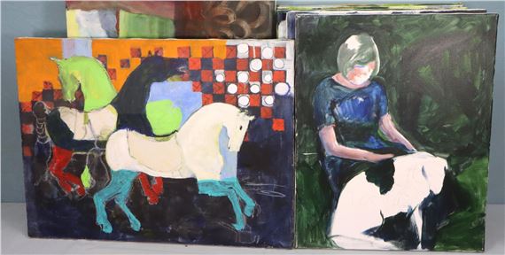 Betty Ann Fraley | 15) Betty Ann Fraley Oil Paintings on Canvas | MutualArt