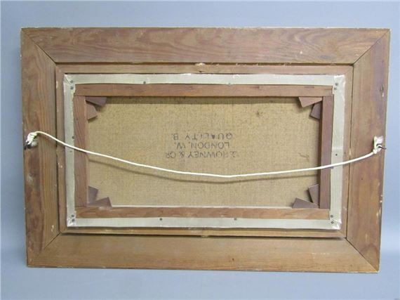 Charles Frederick Rump | Framed C F Rump oil on canvas with windmills ...