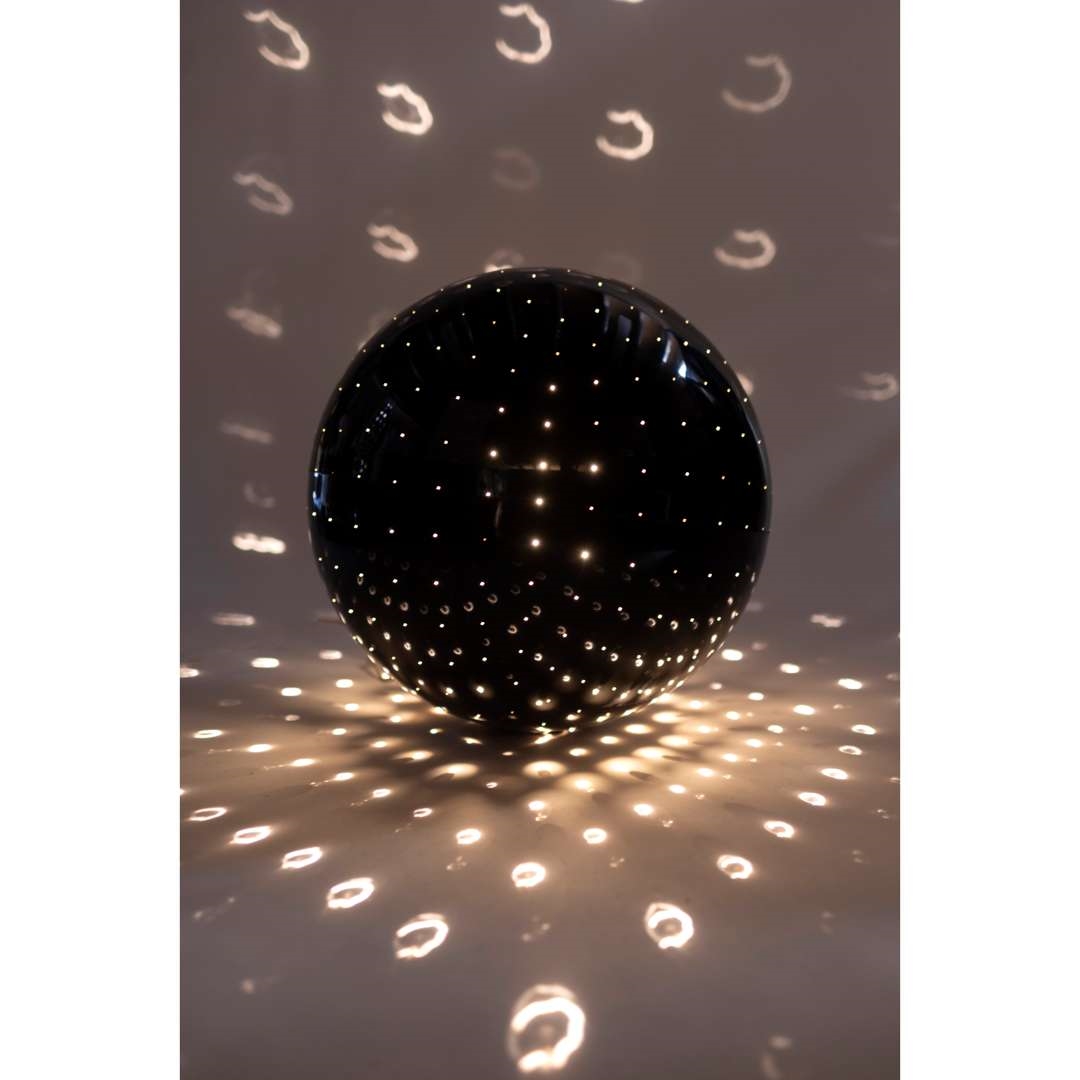 Artwork by Bill Culbert, CUBIC PROJECTIONS, 1968, Made of black fibreglass