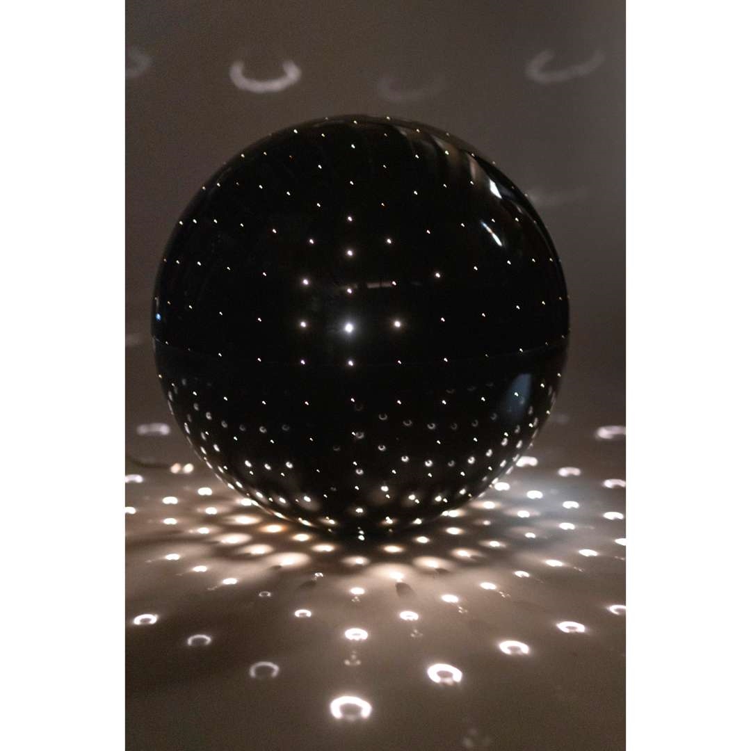 Artwork by Bill Culbert, CUBIC PROJECTIONS, 1968, Made of black fibreglass