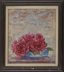 Artwork by Akiyoshi Takada, rose, Made of oil on canvas