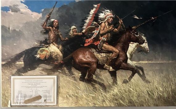 Z.S. Liang | Pride of the Lakota, 1830 (2012) | MutualArt