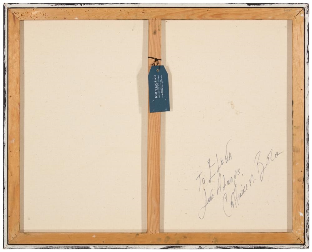 Artwork by Cat Butler, Abstracted rocket ship