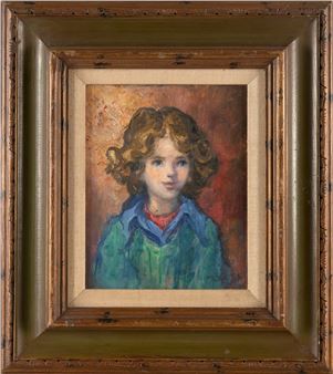 Young Girl in Green - Martha Moore