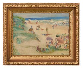 A Day at the Beach - Julia Conroy Michel Black