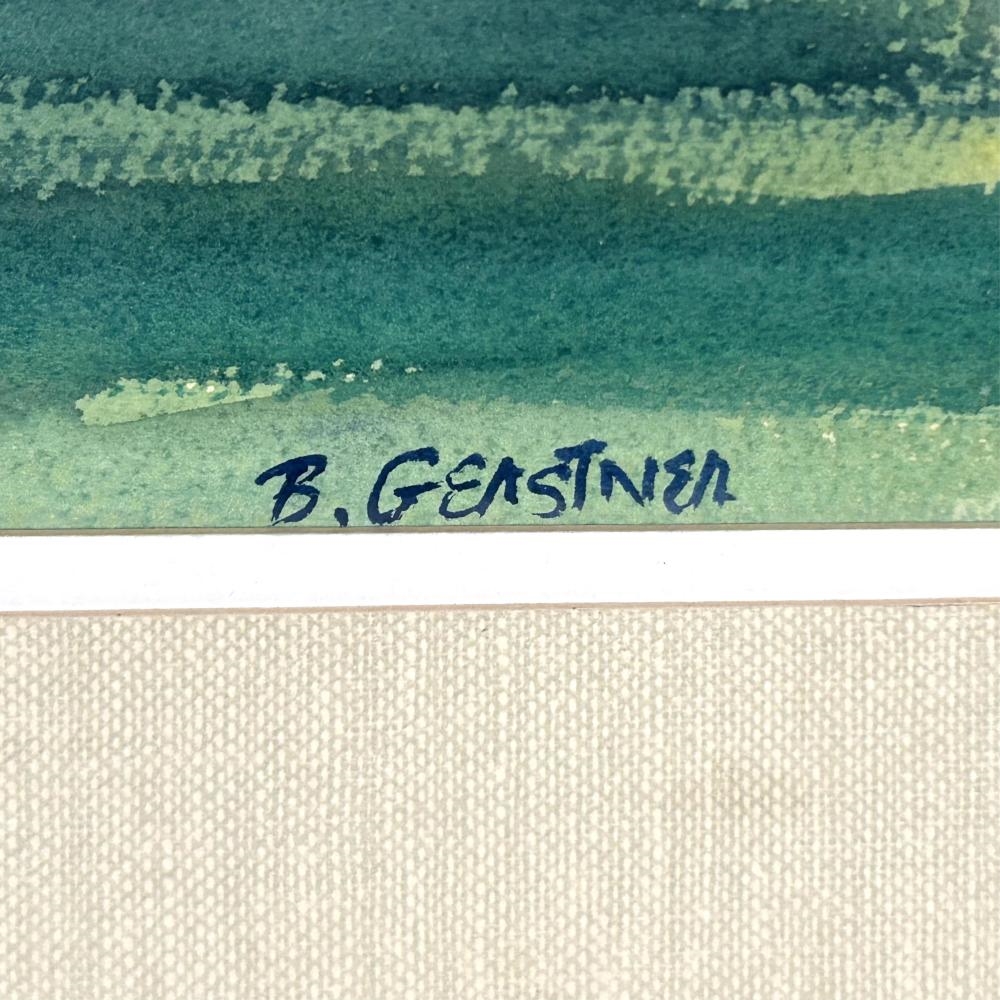 Artwork by Bernard Gerstner, Vermont Fall, Made of Watercolor on paper