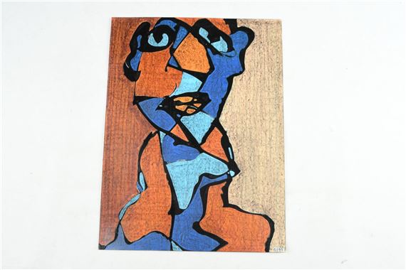 visage by Gérard Sendrey, datée 95