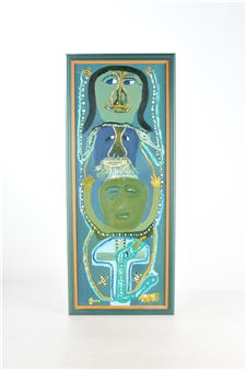 Têtes de personnage - Pierre Sylvain Augustin