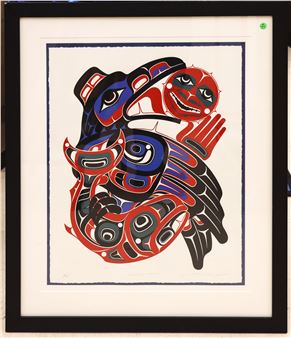 希少！ yukie adams シルクスクリーン MOON H/C 1993 Yukie Adams | 7 Artworks at Auction | MutualArt