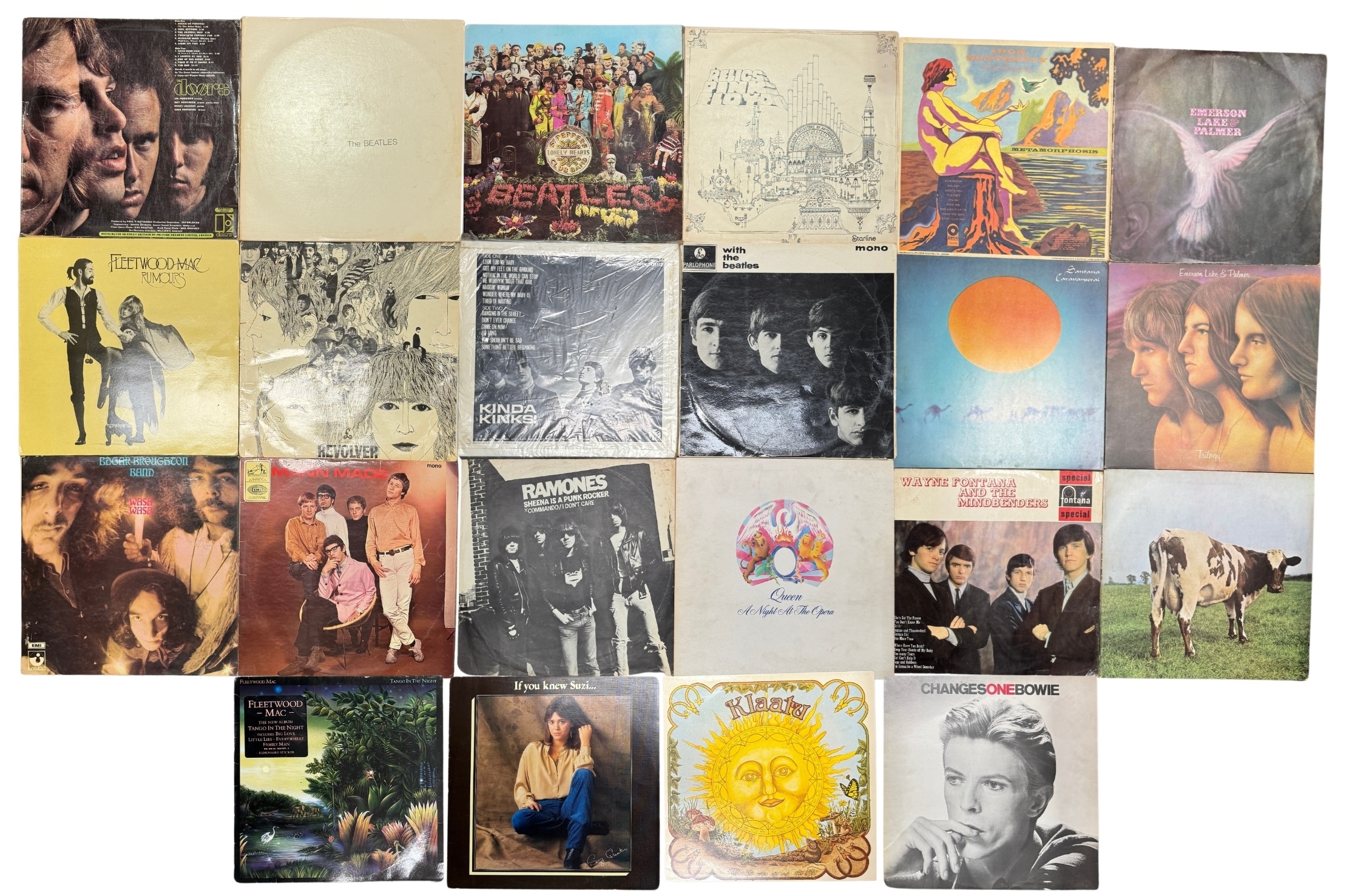 David Bowie | A collection of original and re-issued vinyl records ...