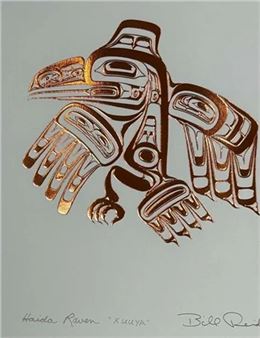 "Haida Raven" Xuuya - Bill Reed