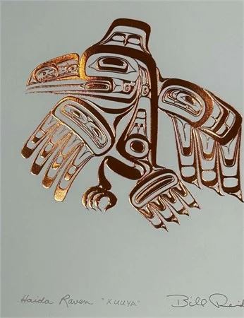"Haida Raven" Xuuya - Bill Reed