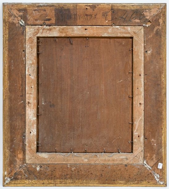 Artwork by Louis Courtat, La chanson du printemps, Made of Oil on panel