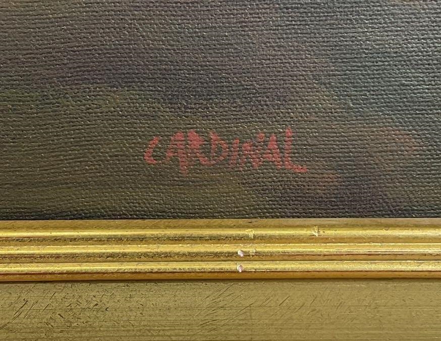 Robert Cardinal | Damage to canvas | MutualArt
