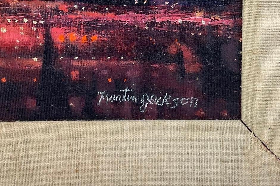 Martin Jackson | Philadelphia skyline | MutualArt
