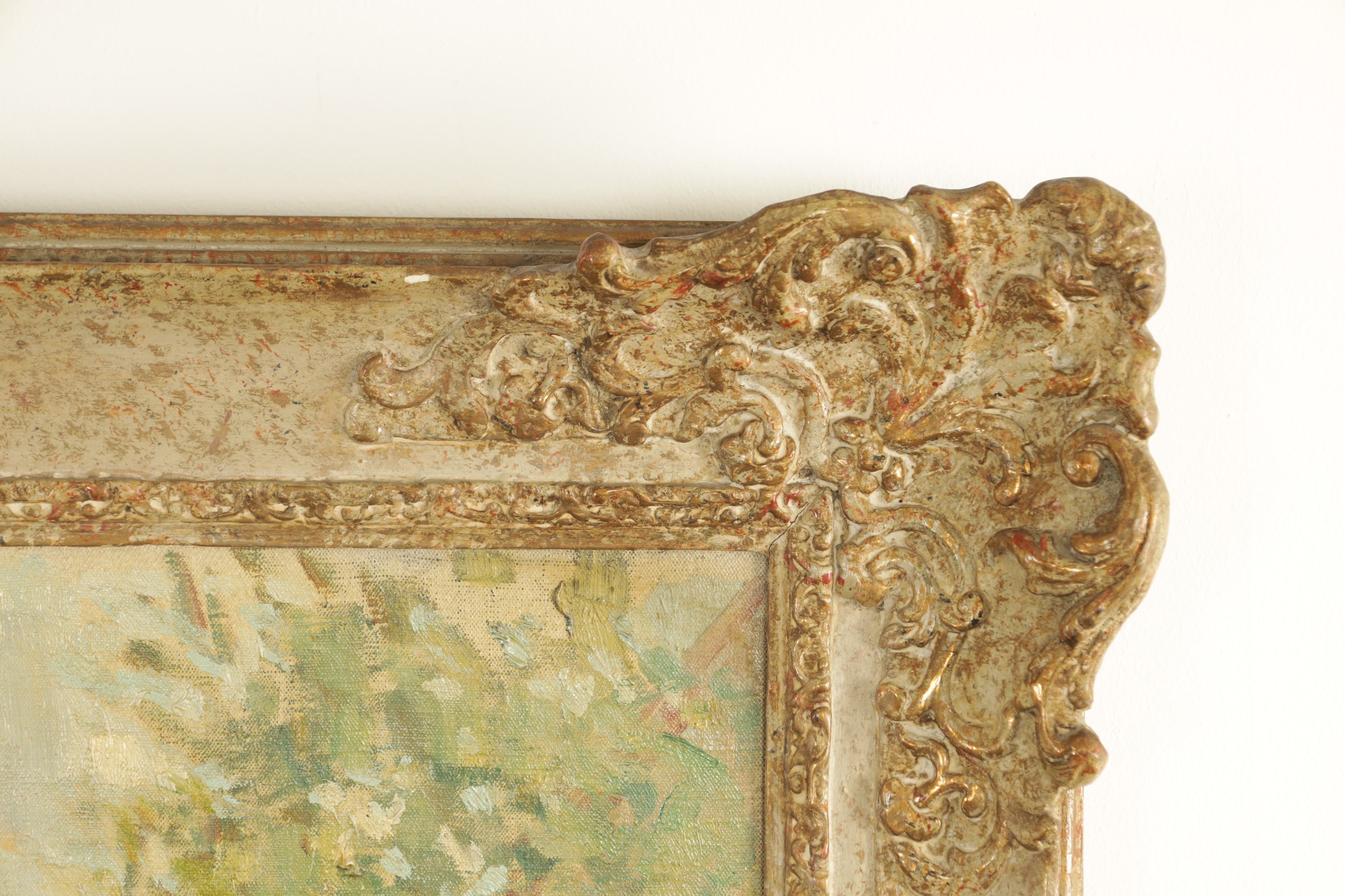 Artwork by William Lee-Hankey, HANKEY (1869-1952) OIL ON CANVAS A BUSY FRENCH MARKET SCENE, Made of OIL ON CANVAS