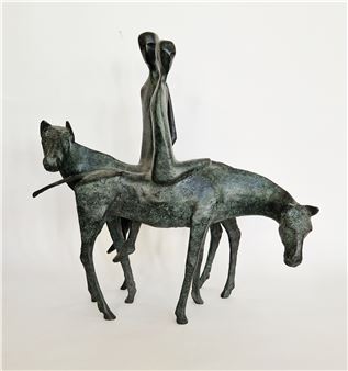 bronze  “Riders” 1989 (5 of 7) - Terence Coventry