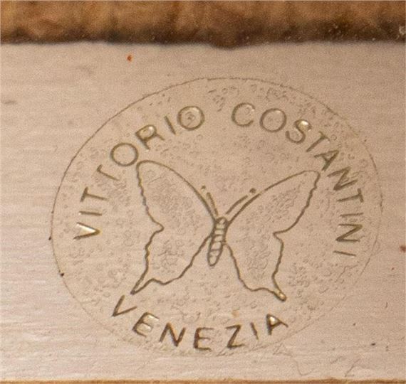 Vittorio Costantini作 ムラーノガラス 蝶 置物 Vittorio Costantini