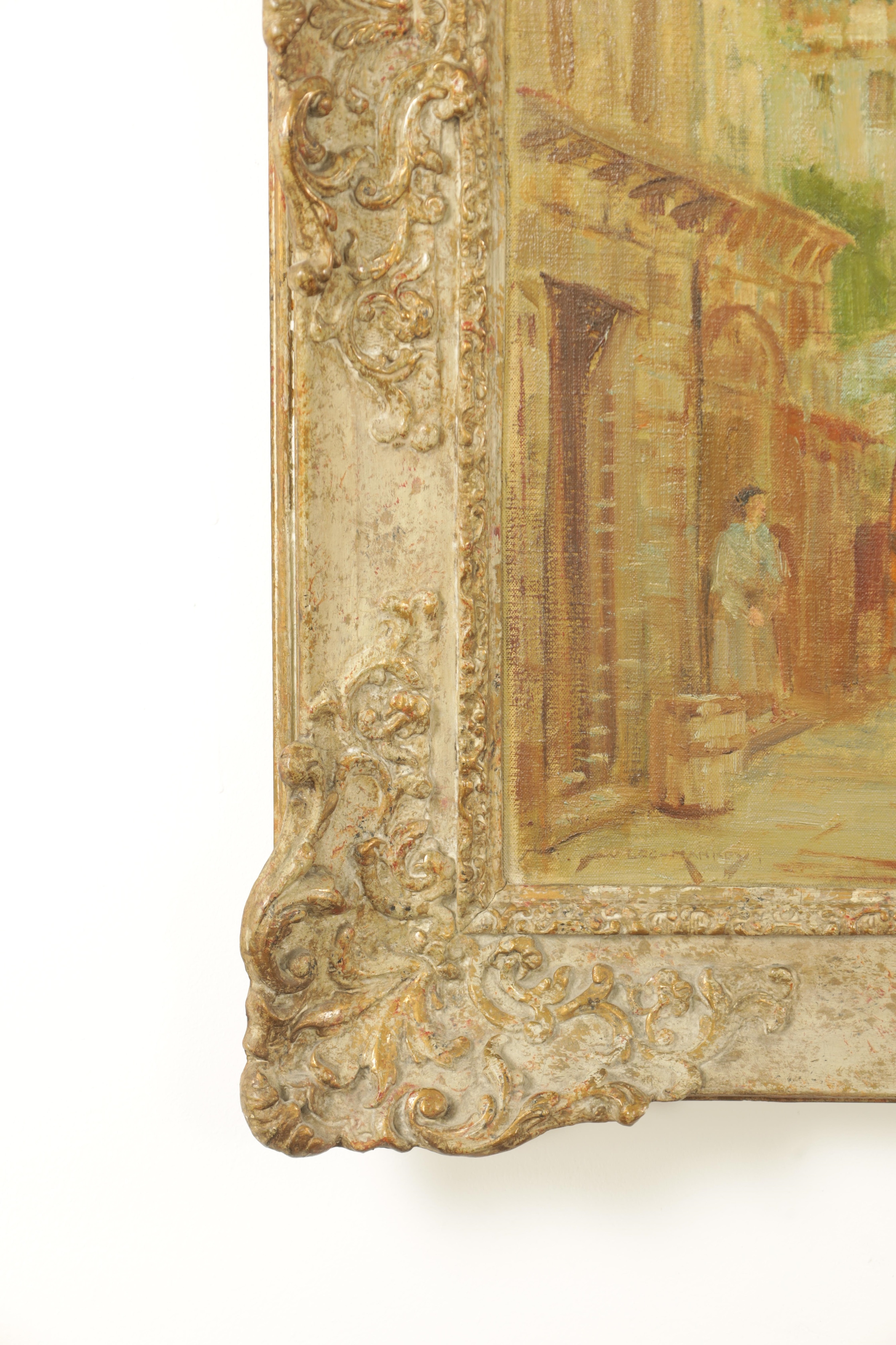 Artwork by William Lee-Hankey, HANKEY (1869-1952) OIL ON CANVAS A BUSY FRENCH MARKET SCENE, Made of OIL ON CANVAS