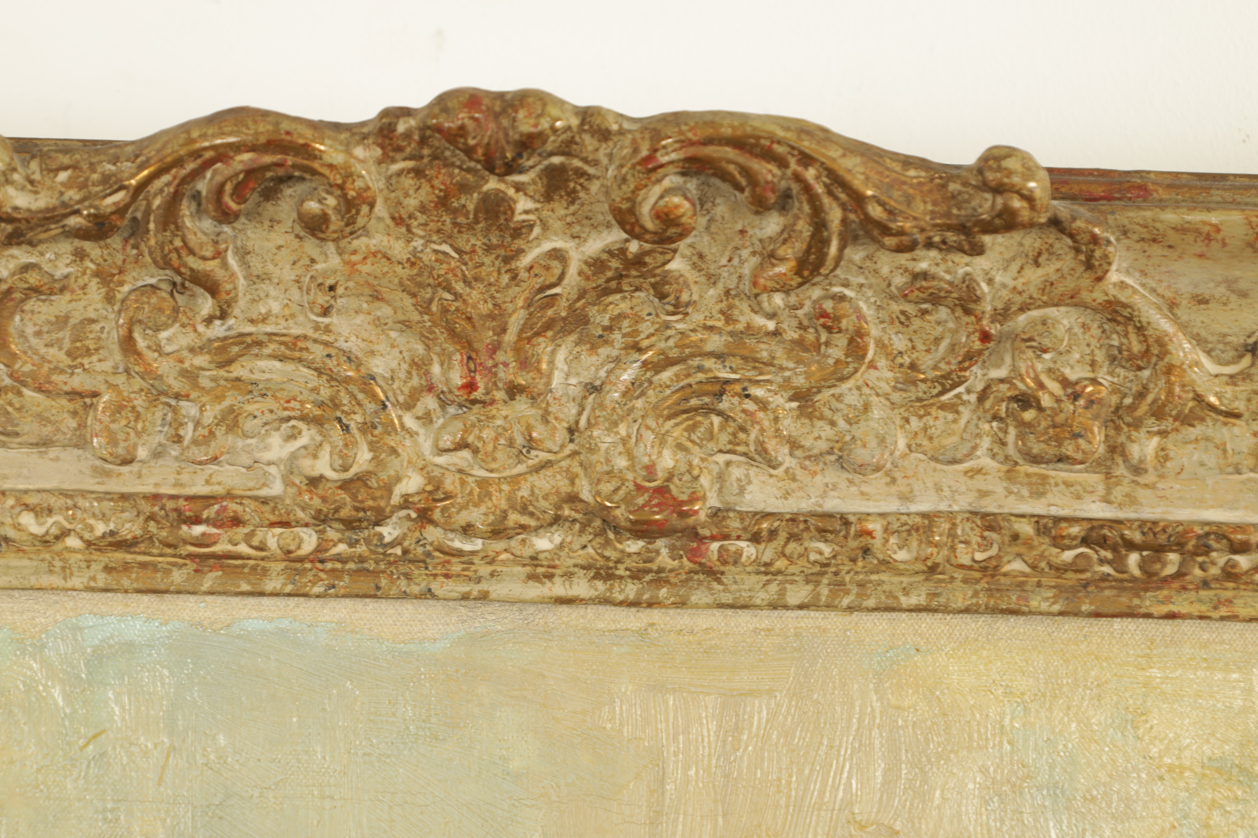 Artwork by William Lee-Hankey, HANKEY (1869-1952) OIL ON CANVAS A BUSY FRENCH MARKET SCENE, Made of OIL ON CANVAS