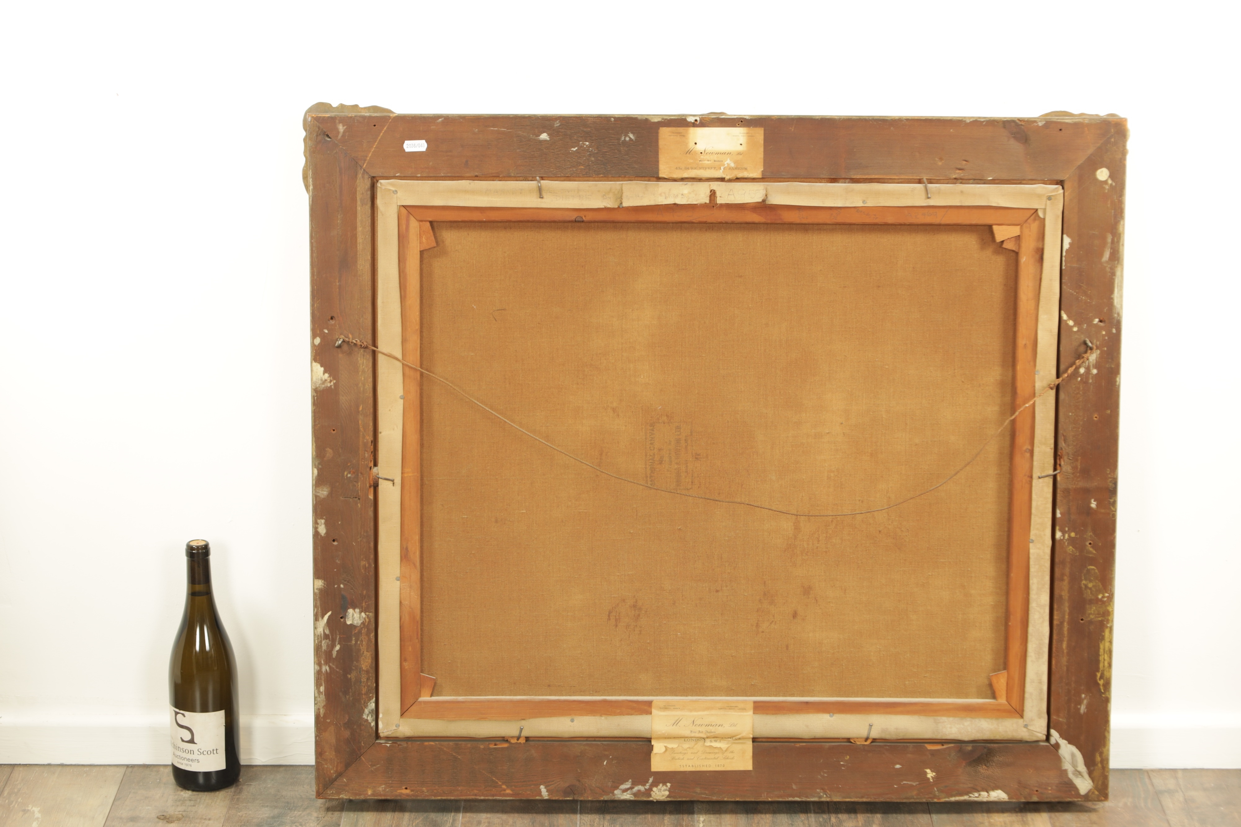 Artwork by William Lee-Hankey, HANKEY (1869-1952) OIL ON CANVAS A BUSY FRENCH MARKET SCENE, Made of OIL ON CANVAS