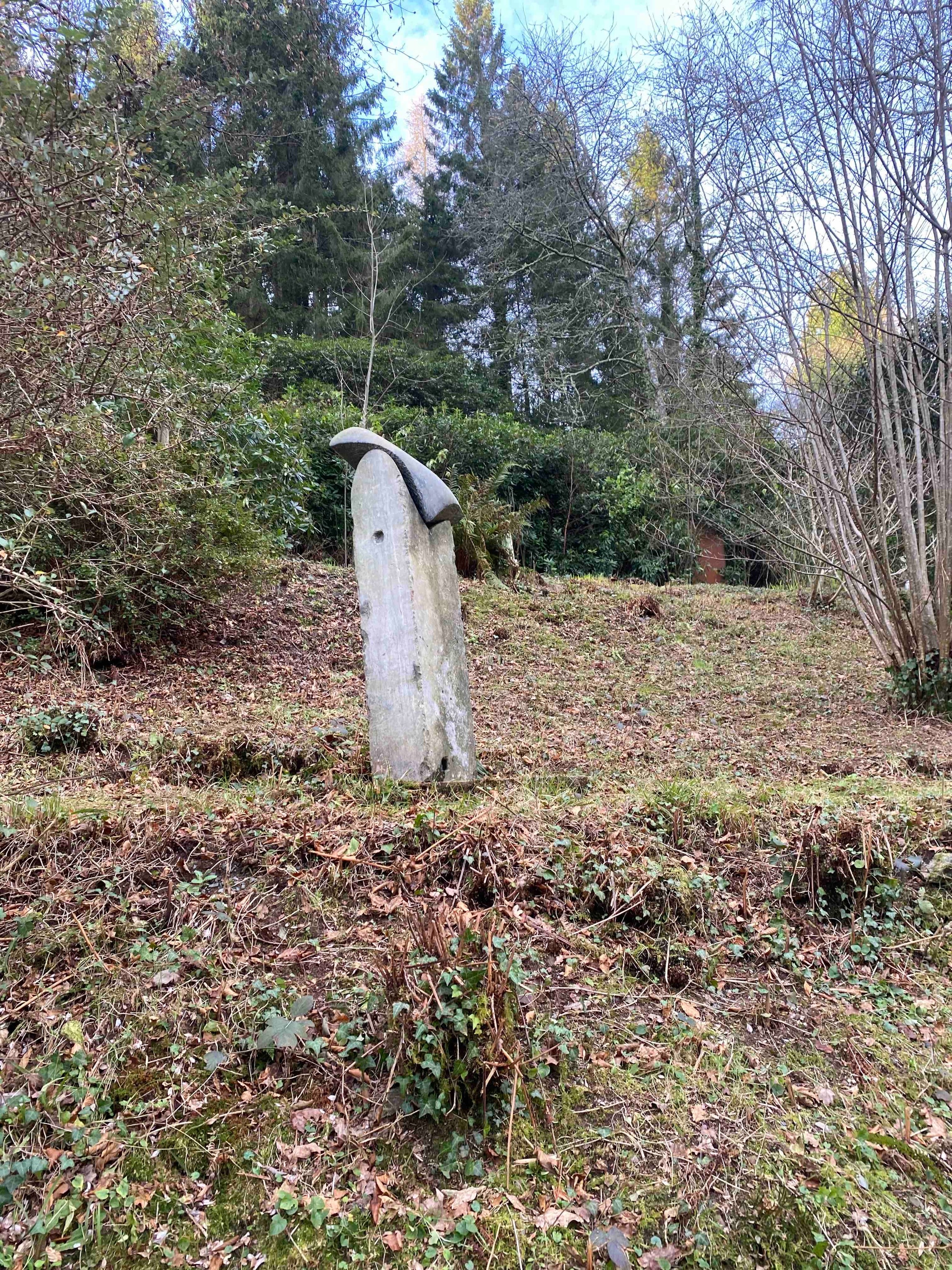 Artwork by Jelle Persoon, Flight, Made of stone