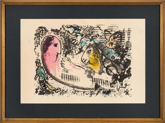 Marc Chagall | Reverie (1969) | MutualArt