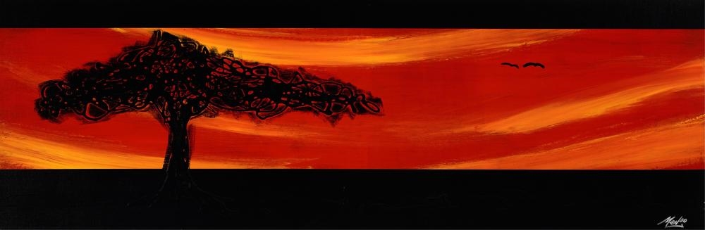 Artwork by Mendo Vasilevski, Ready, Made of acrylic on canvas