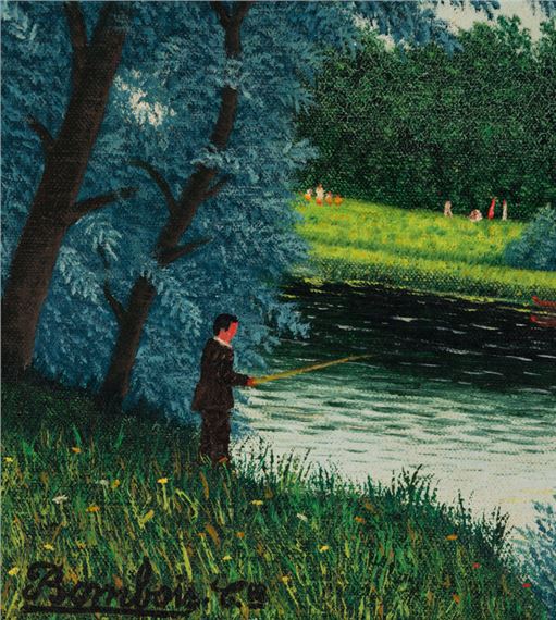 Camille Bombois | Camille Bombois (French, 1883-1970) La Varenne à