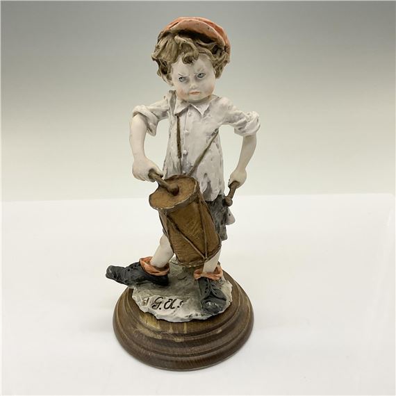 Giuseppe Armani Capodimonte Figurine of Boy Drumming