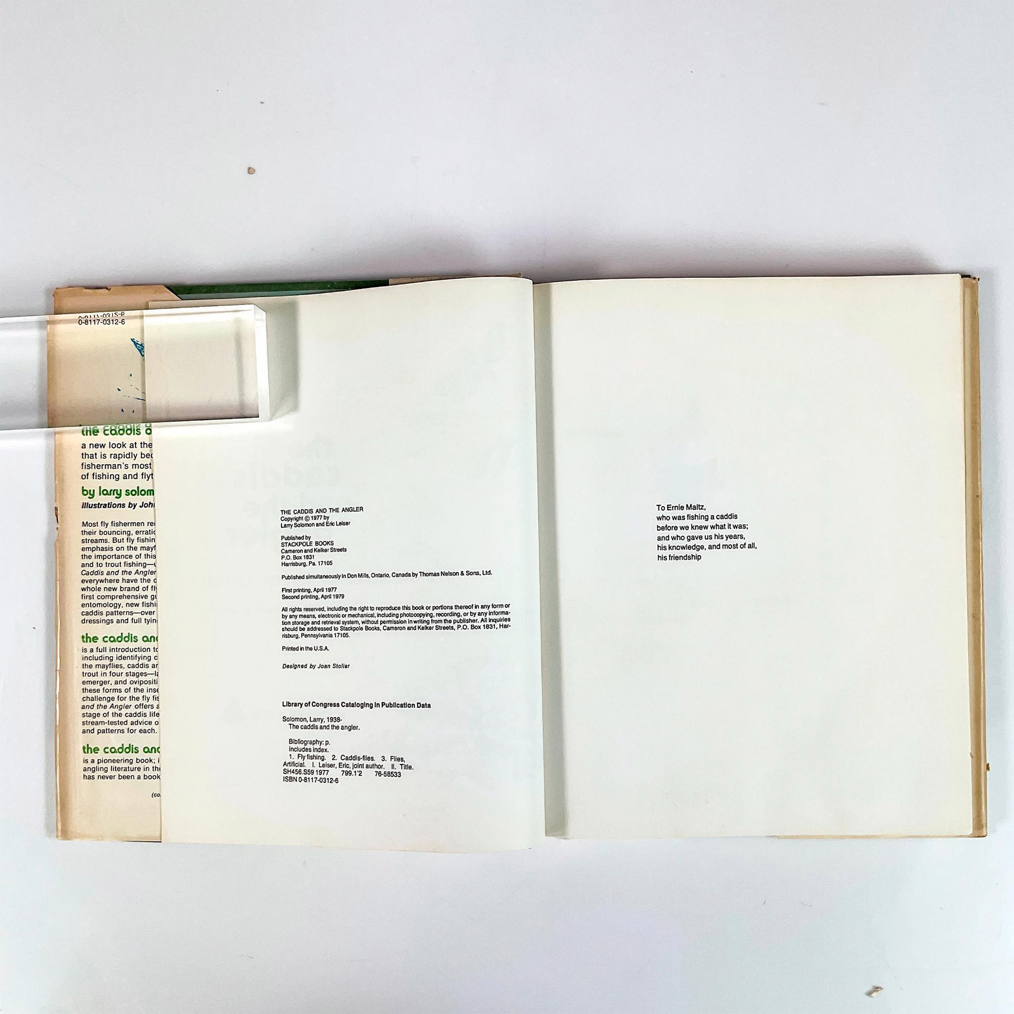 Eric Leiser | The Caddis and the Angler Book (1979) | MutualArt