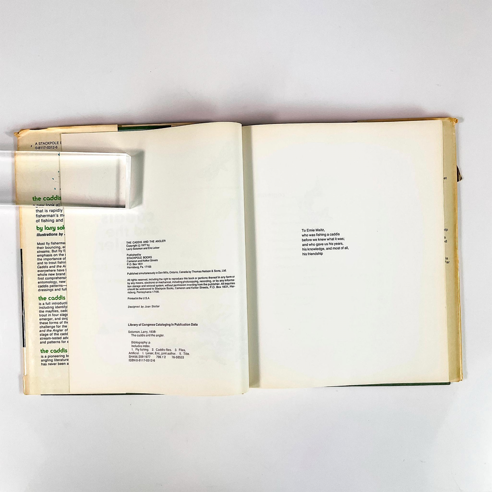Eric Leiser | The Caddis and the Angler Book (1979) | MutualArt