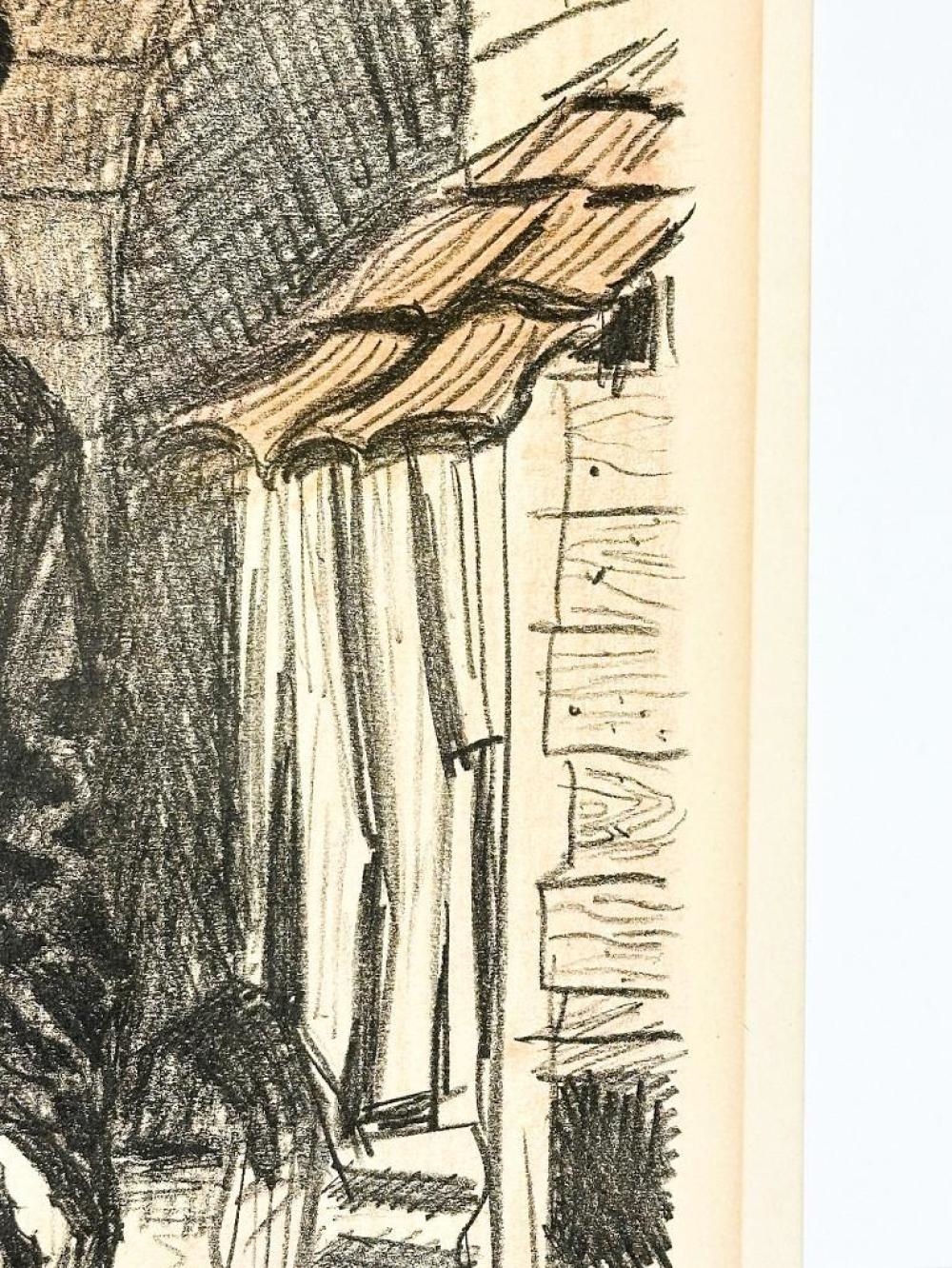 Artwork by S. Mandel, S. Mandel Lithograph Pencil Signed & Numbered 116/275, Made of Lithograph Pencil