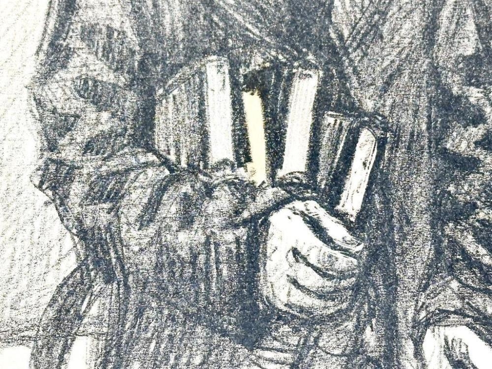 Artwork by S. Mandel, S. Mandel Lithograph Pencil Signed & Numbered 116/275, Made of Lithograph Pencil