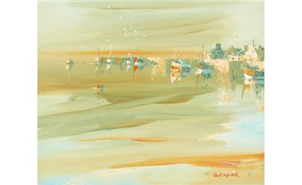 Marine à l'Ile Tudy - Charles Cambier