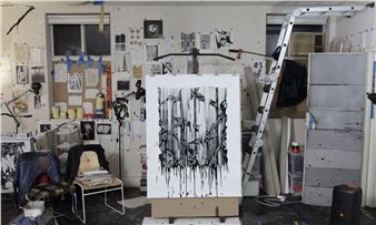 Zander Blom: Monochrome Paintings - Stevenson, Johannesburg