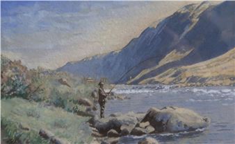 ON THE VERY POOL OF RIVER AWE - Penelope Mortimore