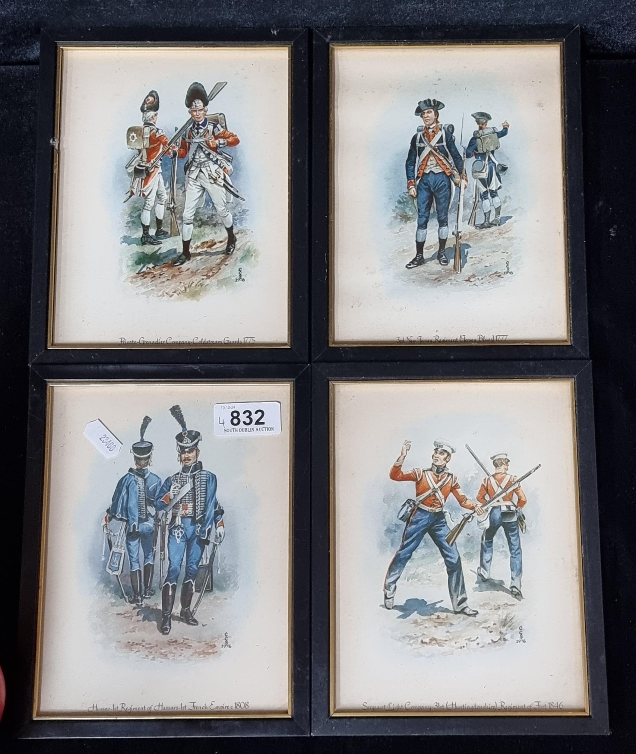 Sergeant | 3rd new jersey regiment jersey blues 1777' ' Hussar 1st ...