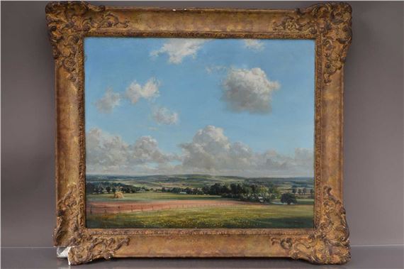 The Thames Valley Near Cholsey by Max Hofler, 1948