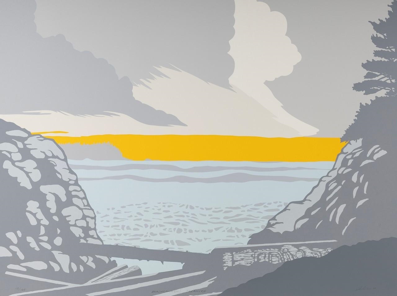 Artwork by Arthur Vickers, silkscreen, Made of Silkscreen