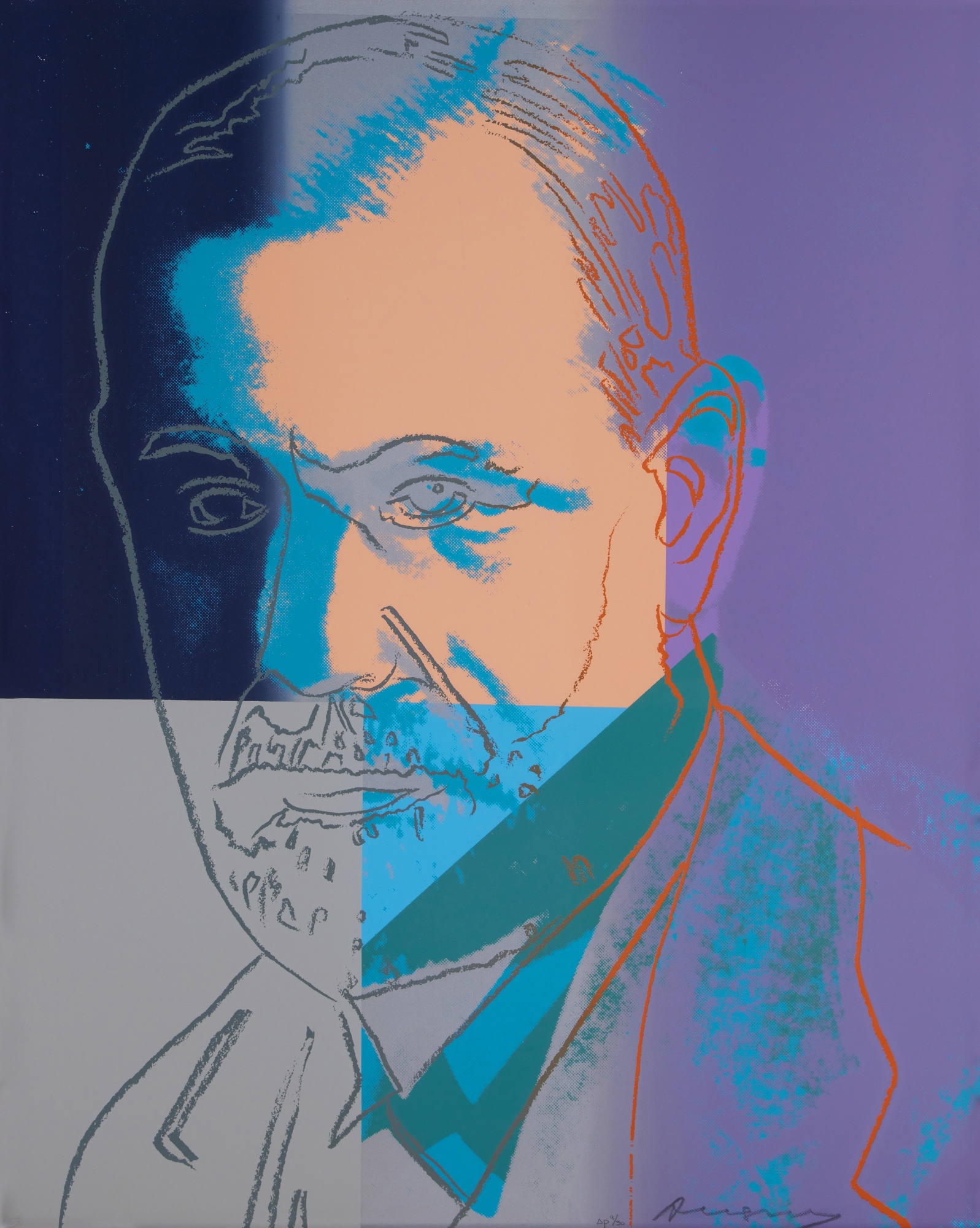 Andy Warhol | Ten Portraits of Jews of the (Feldman & Schellmann II.226 ...