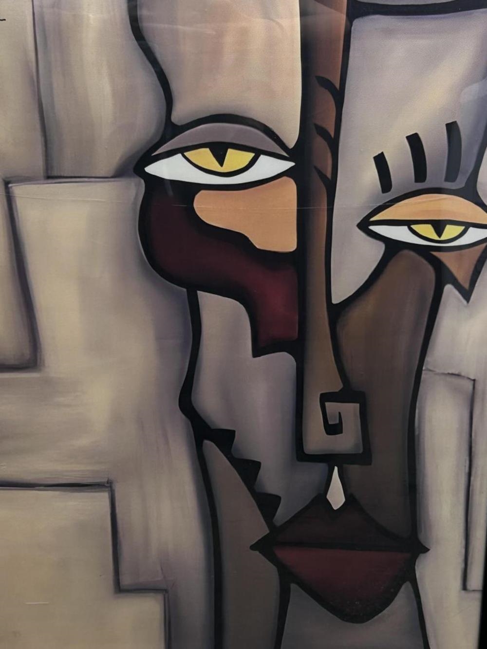 Pablo Picasso | Pablo Picasso Abstract Portrait Lithograph | MutualArt