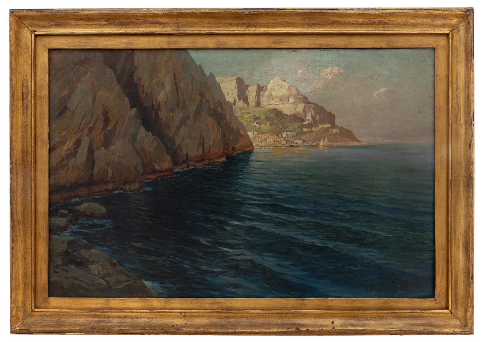 Artwork by Giordano, Capri, Made of olio su tela