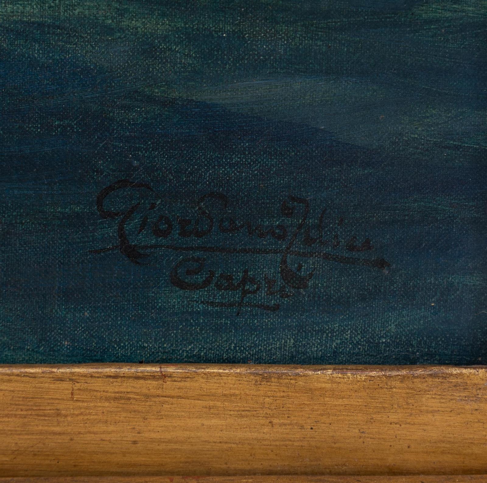 Artwork by Giordano, Capri, Made of olio su tela