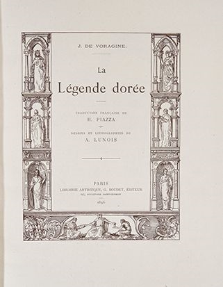 Artwork by Alexandre Lunois, Lot, Made of Original color lithographs