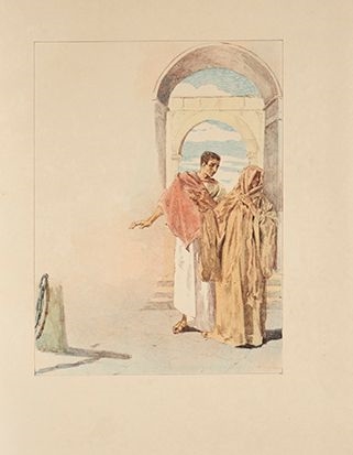 Artwork by Alexandre Lunois, Lot, Made of Original color lithographs